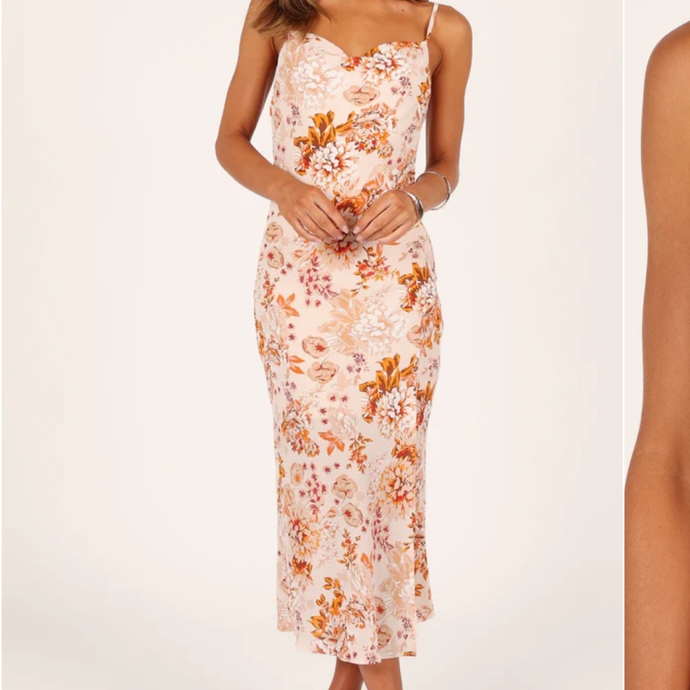 Petal and Pup Floral MIDI Dress